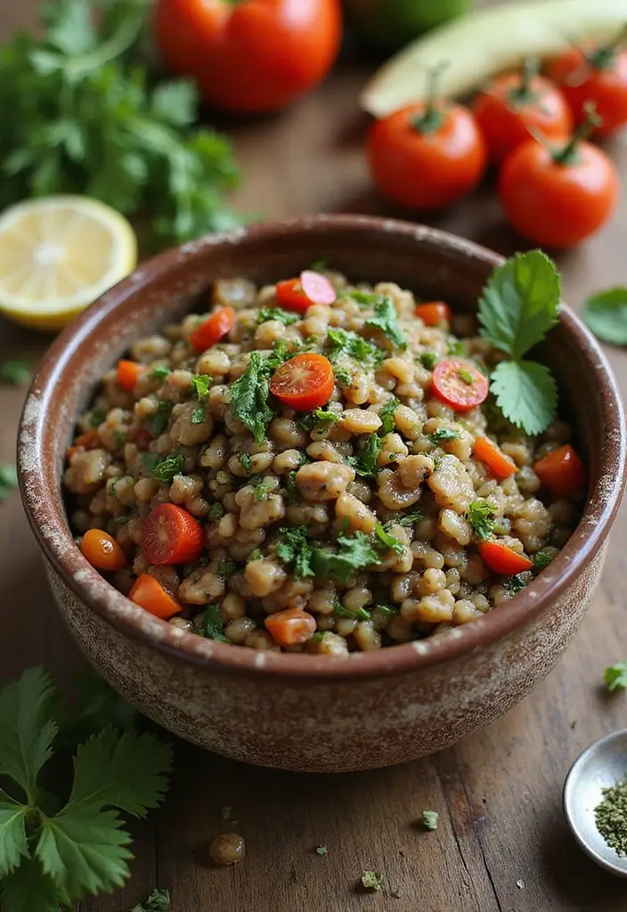 27 Gluten-Free Salads for Summer - 13. Mediterranean Lentil Salad
