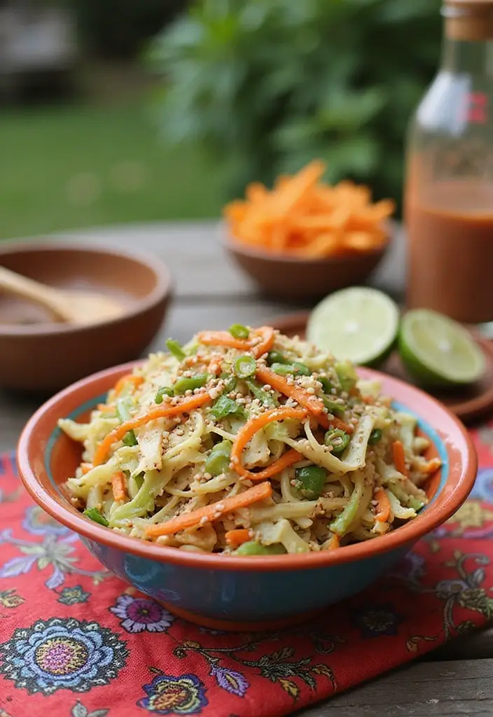 27 Gluten-Free Salads for Summer - 16. Asian Slaw Salad