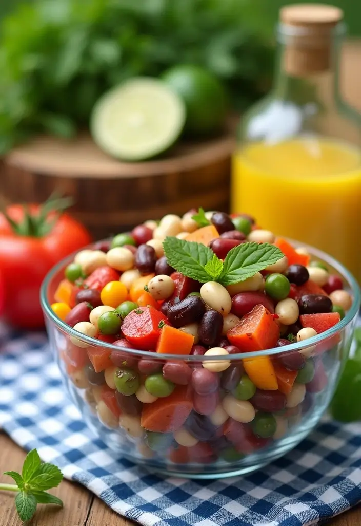 27 Gluten-Free Salads for Summer - 19. Three Bean Salad