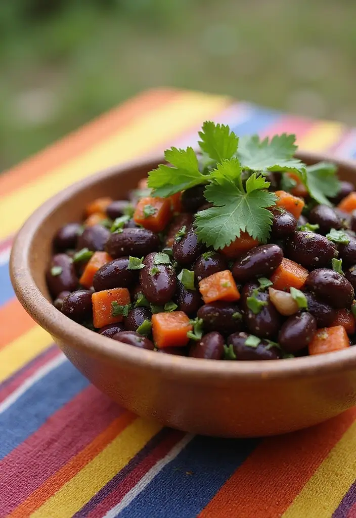 27 Gluten-Free Salads for Summer - 26. Spicy Black Bean Salad