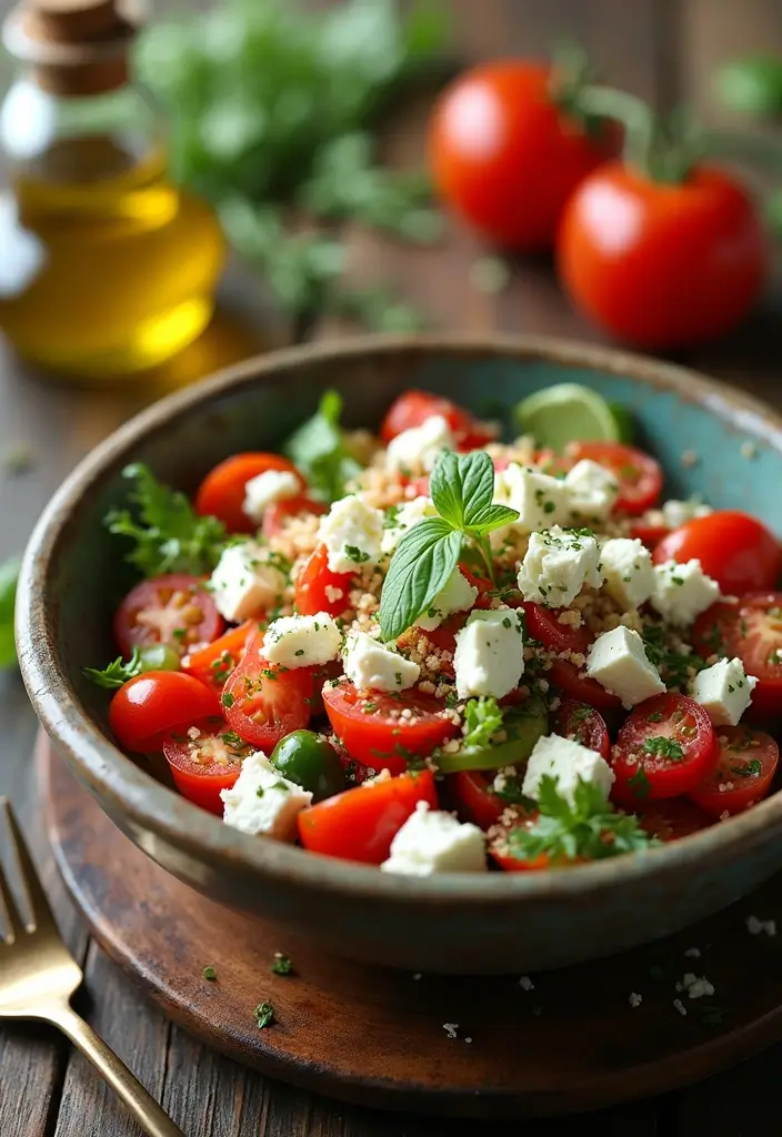 27 Gluten-Free Salads for Summer - 4. Classic Greek Salad