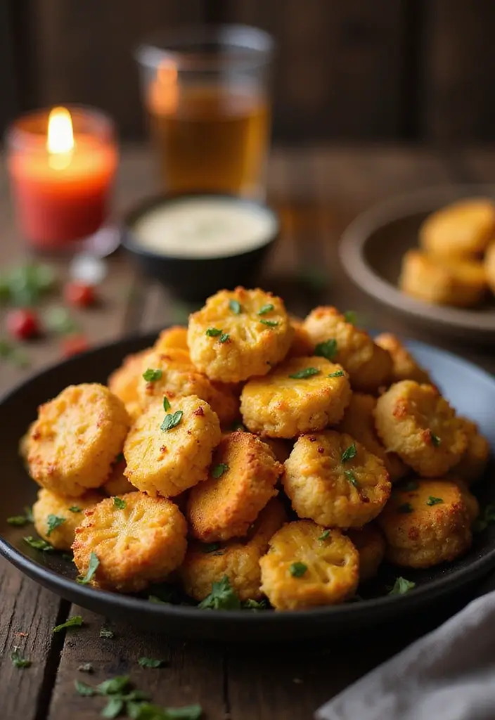 27 Gluten-Free Snacks for Movie Nights - 3. Cheesy Cauliflower Bites