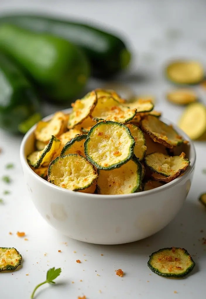 27 Gluten-Free Snacks for Movie Nights - 7. Zucchini Chips