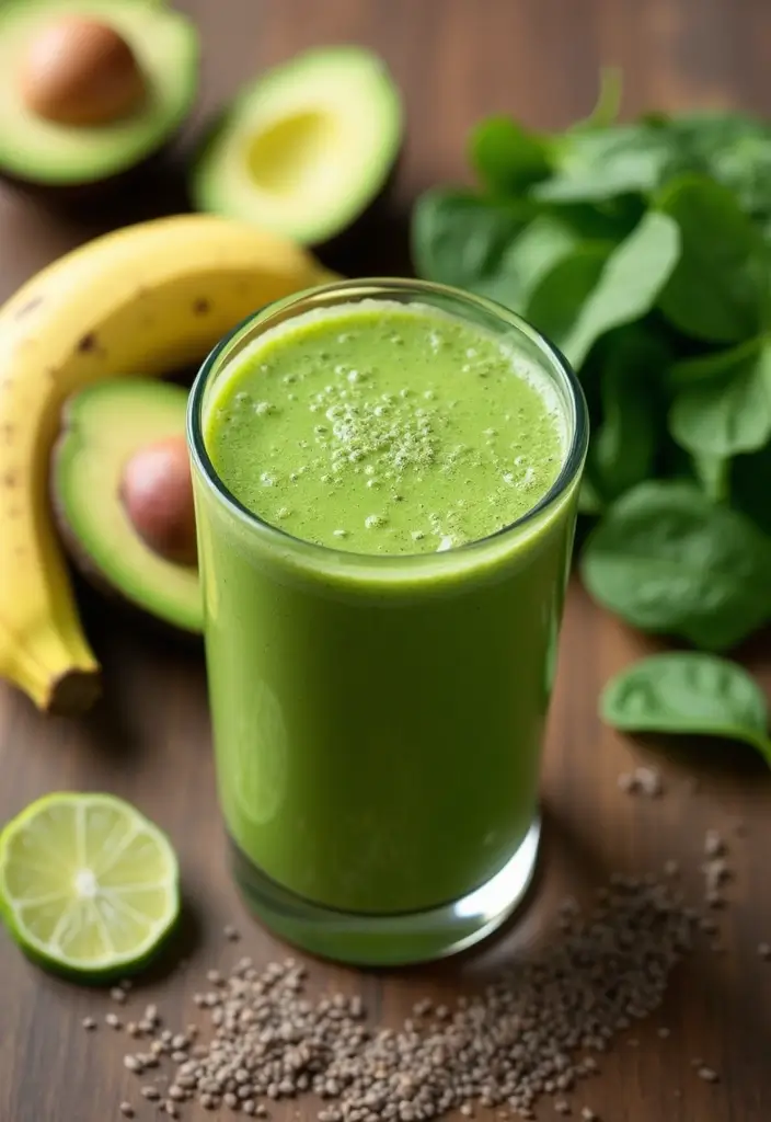 27 Gluten-Free Superfood Smoothie Recipes - 1. Green Goddess Smoothie