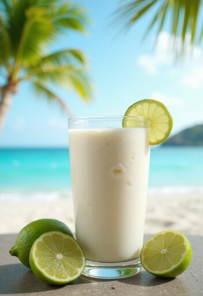 27 Gluten-Free Superfood Smoothie Recipes - 13. Coconut Lime Smoothie