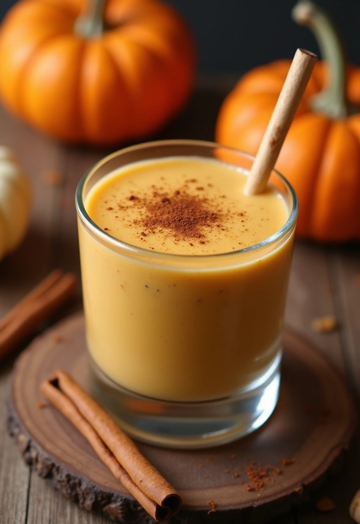 27 Gluten-Free Superfood Smoothie Recipes - 16. Pumpkin Spice Smoothie