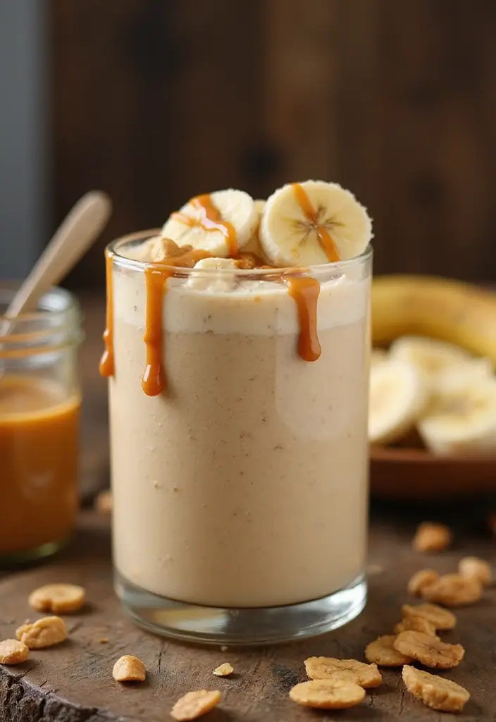 27 Gluten-Free Superfood Smoothie Recipes - 20. Peanut Butter Banana Smoothie