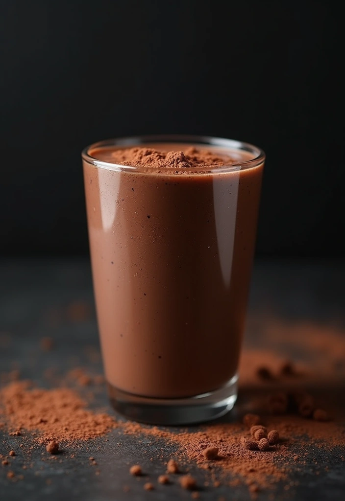 27 Gluten-Free Superfood Smoothie Recipes - 25. Chocolate Avocado Smoothie