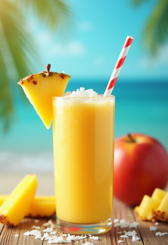 27 Gluten-Free Superfood Smoothie Recipes - 3. Tropical Paradise Smoothie