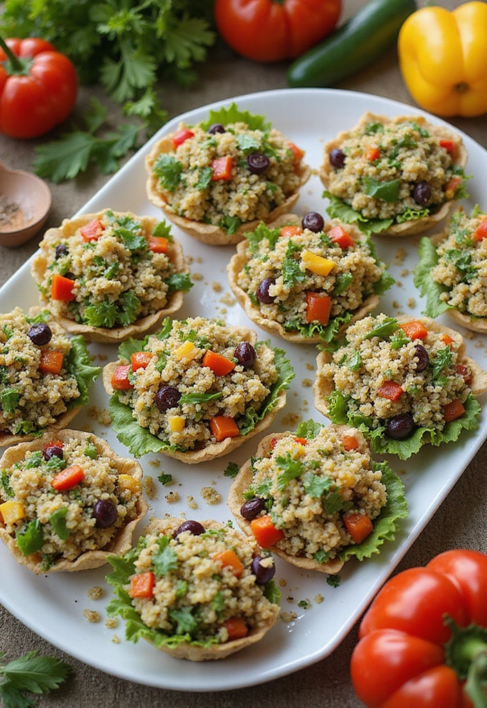 27 Gluten-Free Travel-Friendly Snacks for Your Next Adventure - 14. Quinoa Salad Cups