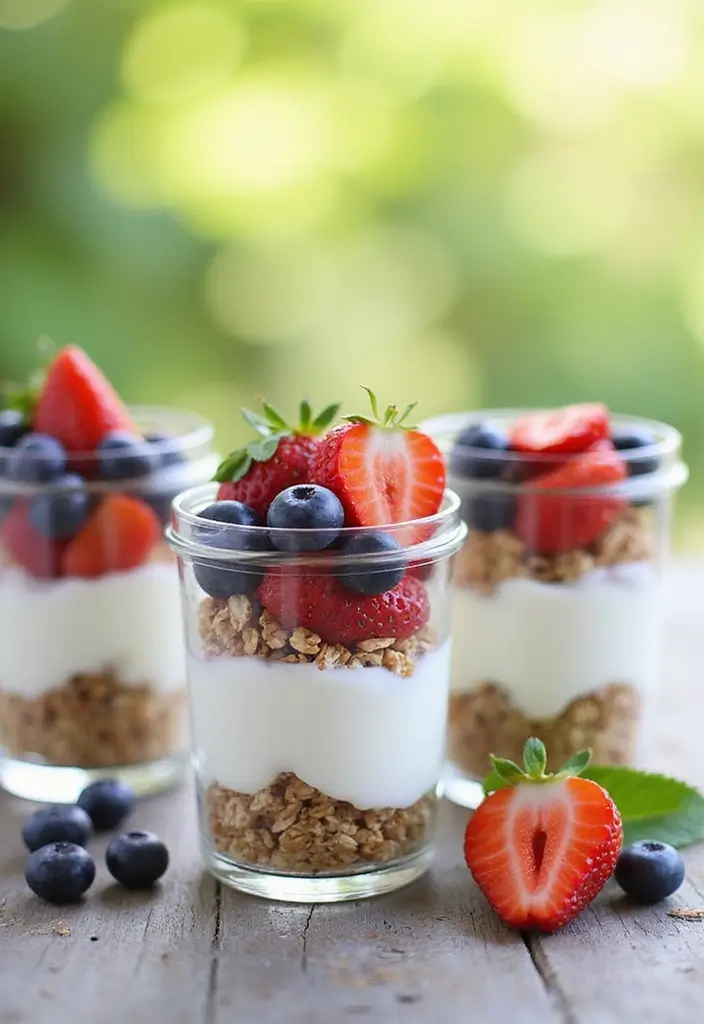 27 Gluten-Free Travel-Friendly Snacks for Your Next Adventure - 22. Greek Yogurt Parfaits