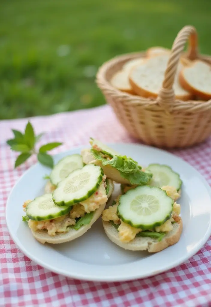 27 Gluten-Free Travel-Friendly Snacks for Your Next Adventure - 26. Cucumber Sandwiches
