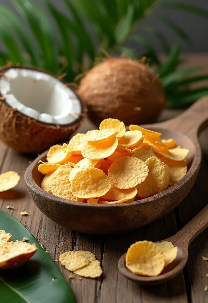 27 Gluten-Free Travel-Friendly Snacks for Your Next Adventure - 8. Coconut Chips