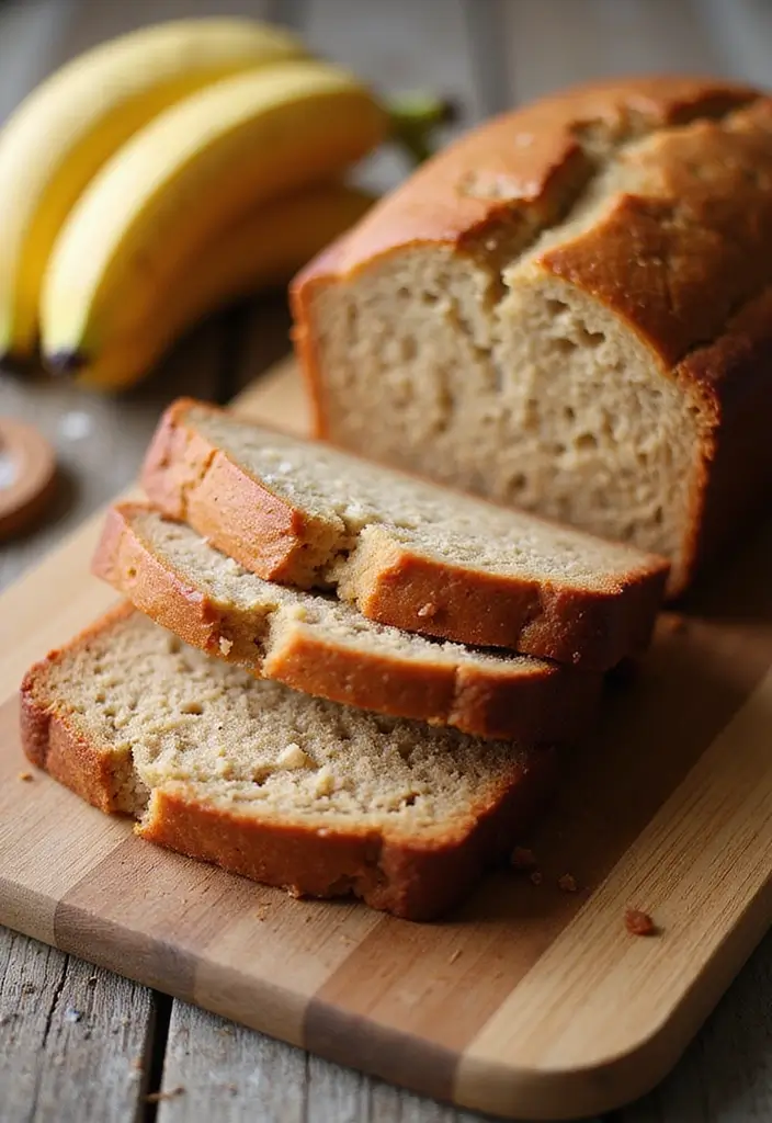 27 Gluten-Free Vegan Meals Packed with Protein - 19. Vegan Banana Bread