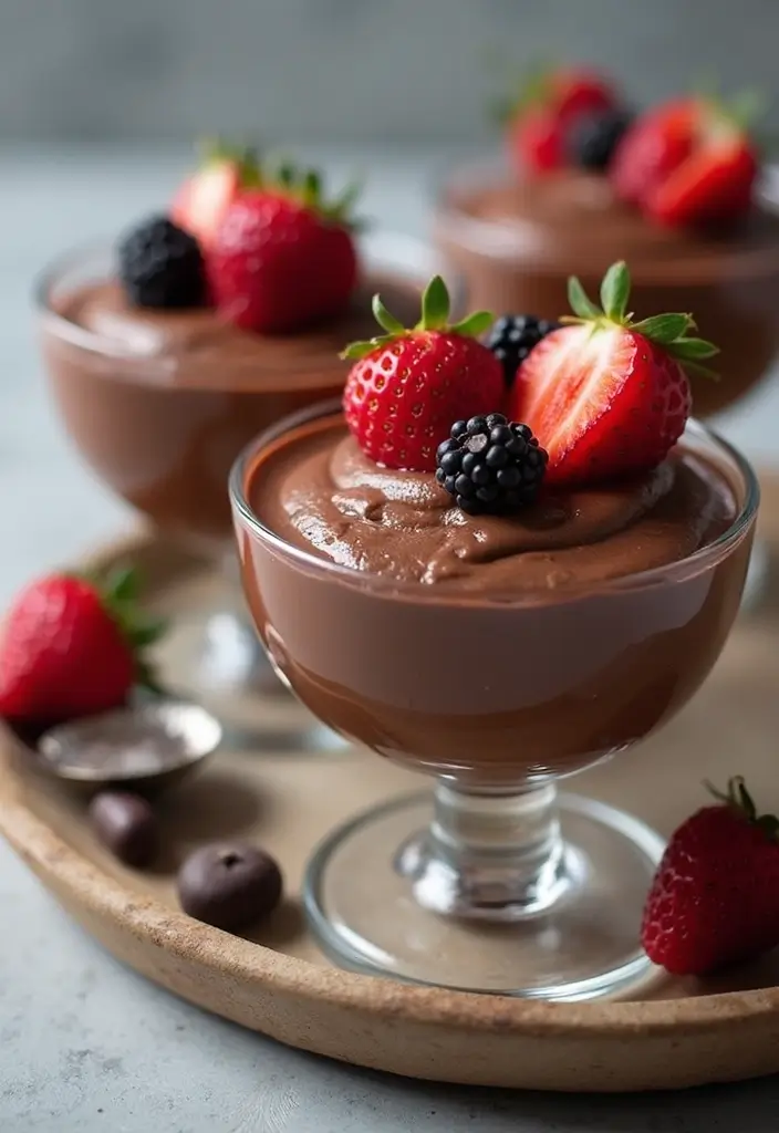27 Gluten-Free Vegan Meals Packed with Protein - 27. Vegan Chocolate Mousse