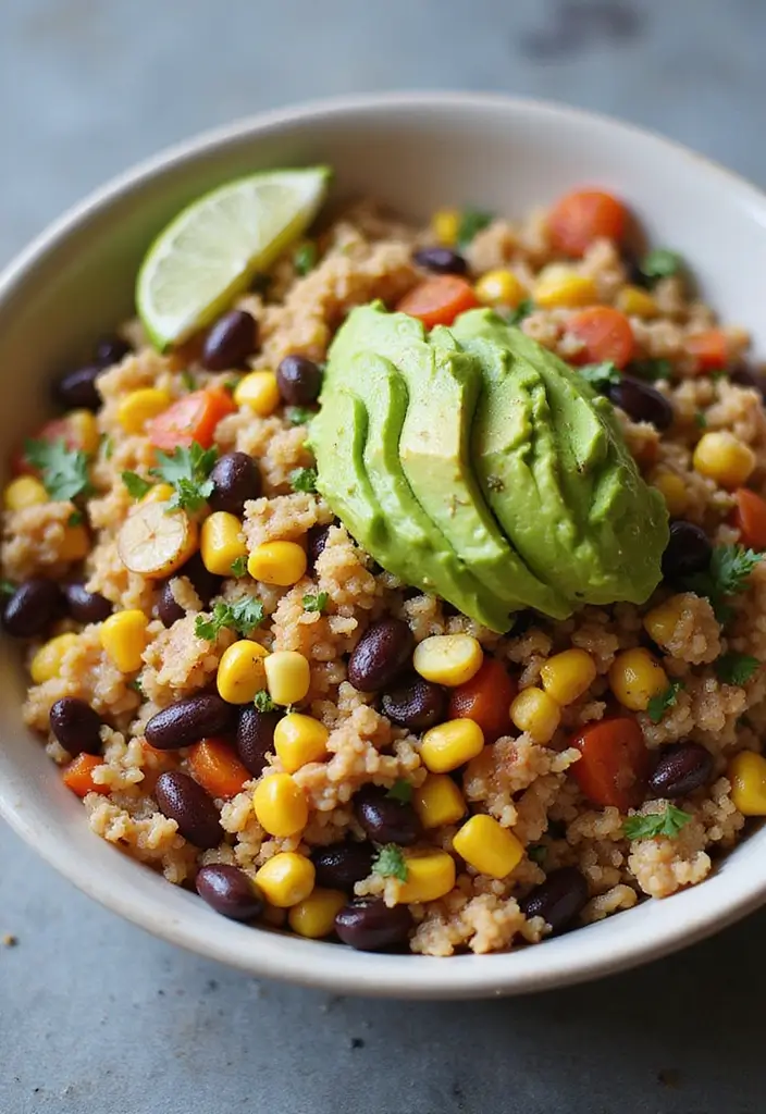27 Gluten-Free Vegan Meals Packed with Protein - 7. Vegan Burrito Bowl