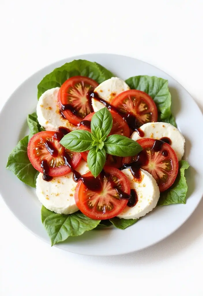 27 Quick Gluten-Free Lunch Recipes You’ll Actually Love - 11. Caprese Salad with Balsamic Reduction