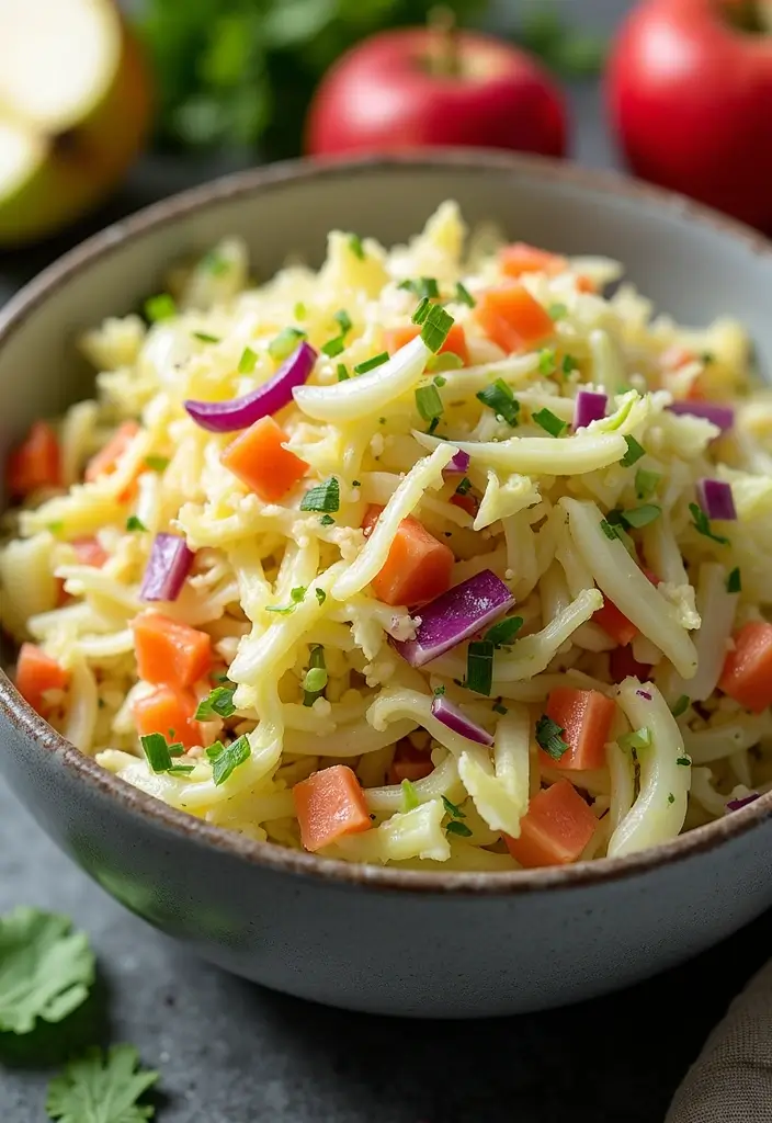 27 Quick Gluten-Free Lunch Recipes You’ll Actually Love - 17. Cabbage and Apple Slaw