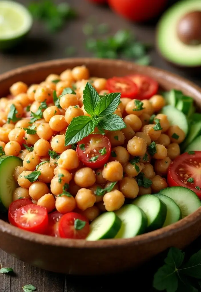 27 Quick Gluten-Free Lunch Recipes You’ll Actually Love - 18. Mediterranean Chickpea Bowl