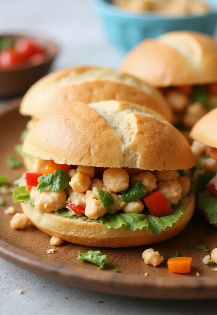 27 Quick Gluten-Free Lunch Recipes You’ll Actually Love - 3. Chickpea Salad Sandwich