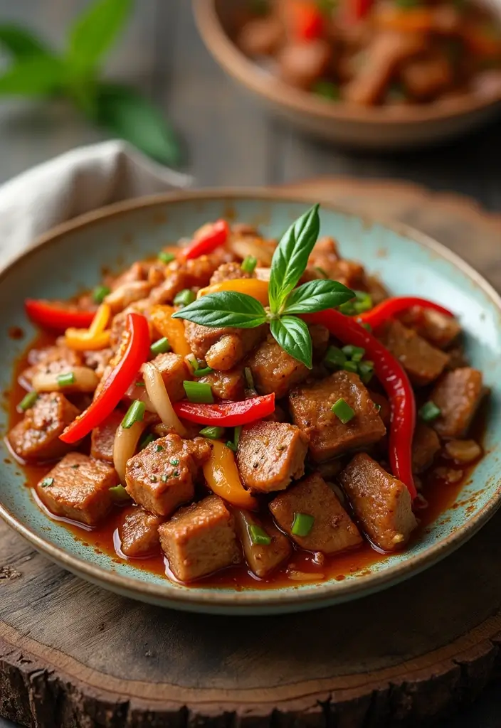 27 Quick Gluten-Free Stir-Fry Recipes - 10. BBQ Pork Stir-Fry
