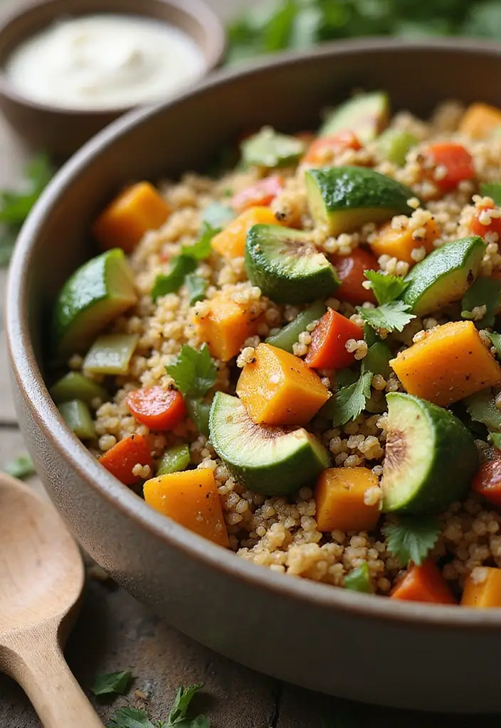 27 Quick Gluten-Free Stir-Fry Recipes - 11. Veggie and Quinoa Stir-Fry