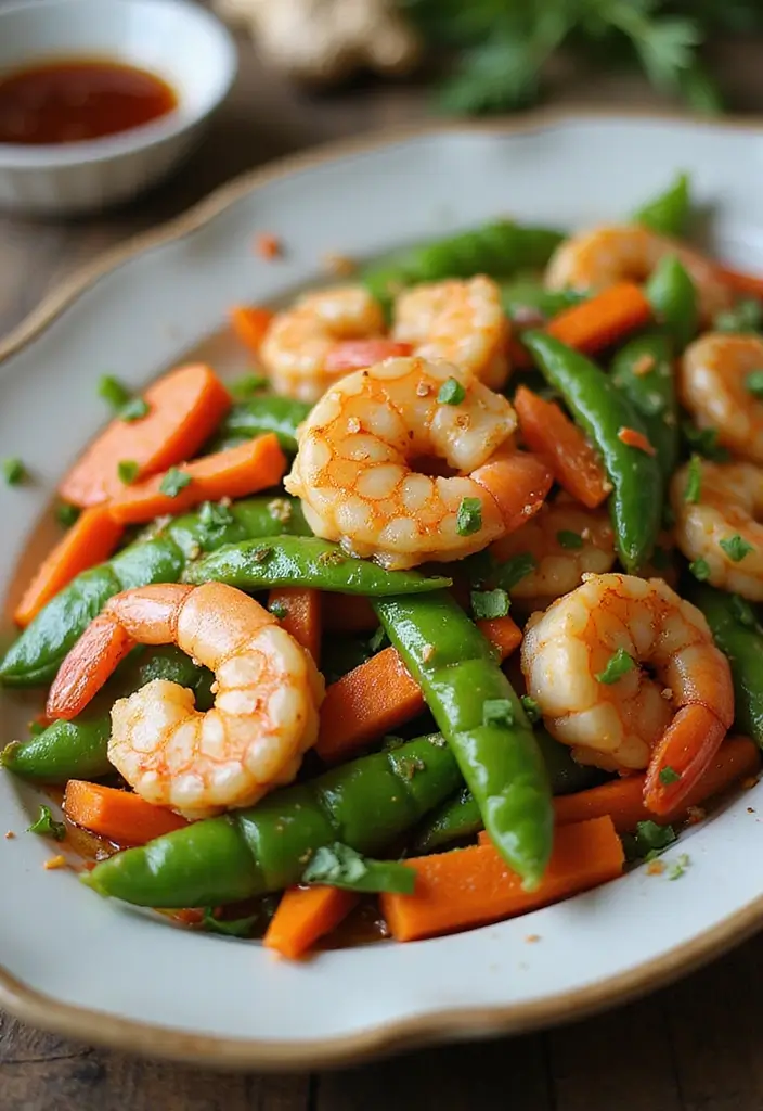 27 Quick Gluten-Free Stir-Fry Recipes - 2. Soy Sauce Shrimp Stir-Fry
