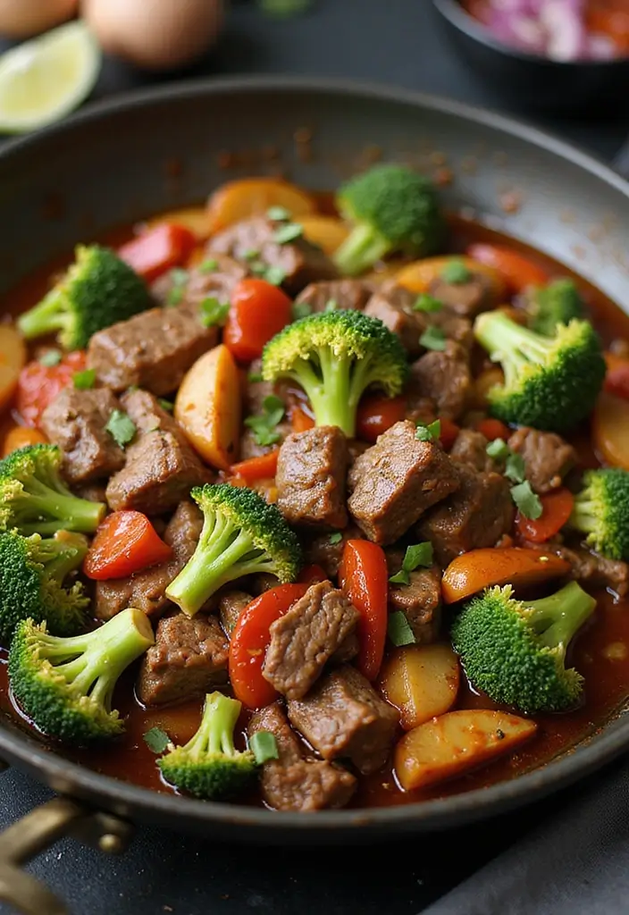 27 Quick Gluten-Free Stir-Fry Recipes - 4. Spicy Beef and Broccoli Stir-Fry