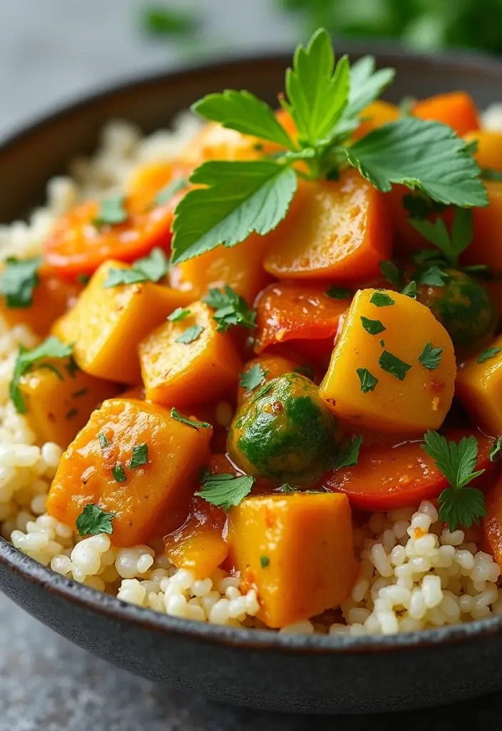 27 Quick Gluten-Free Stir-Fry Recipes - 9. Coconut Curry Vegetable Stir-Fry