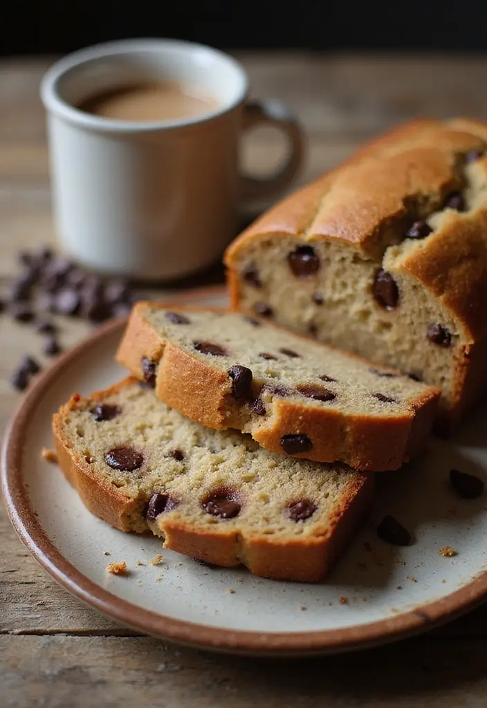 27 Soft & Fluffy Gluten-Free Bread Recipes - 10. Gluten-Free Chocolate Chip Bread