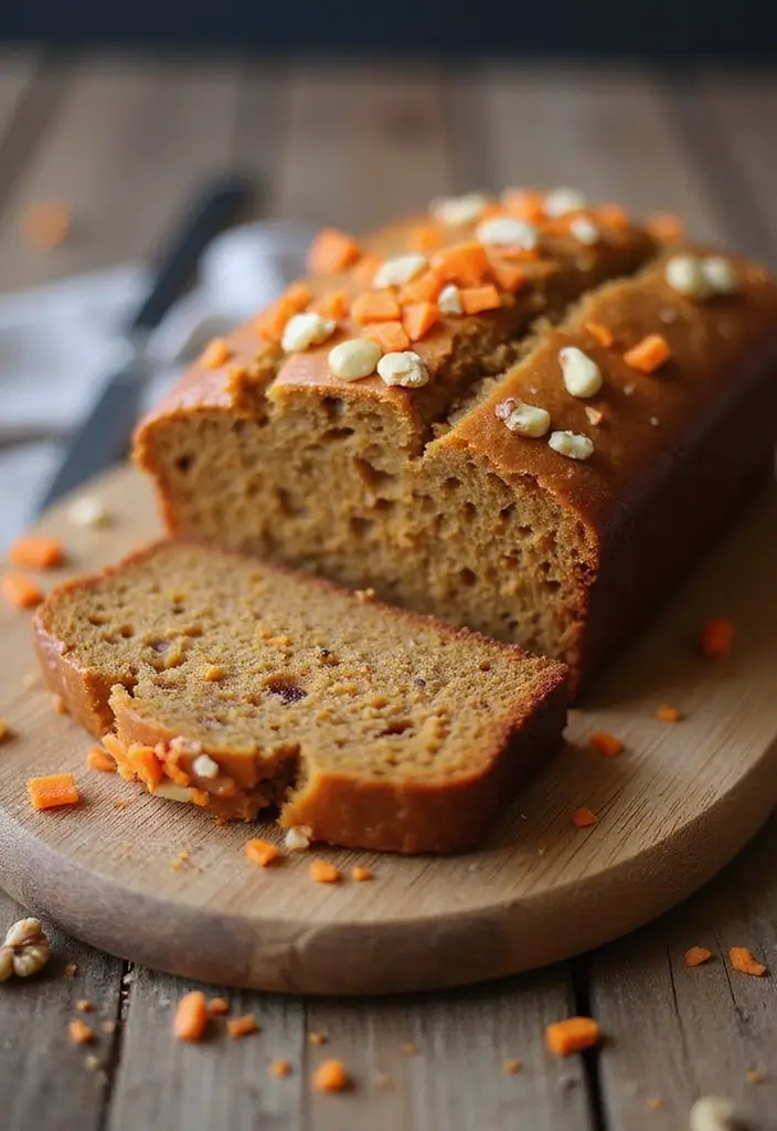 27 Soft & Fluffy Gluten-Free Bread Recipes - 20. Gluten-Free Carrot Bread
