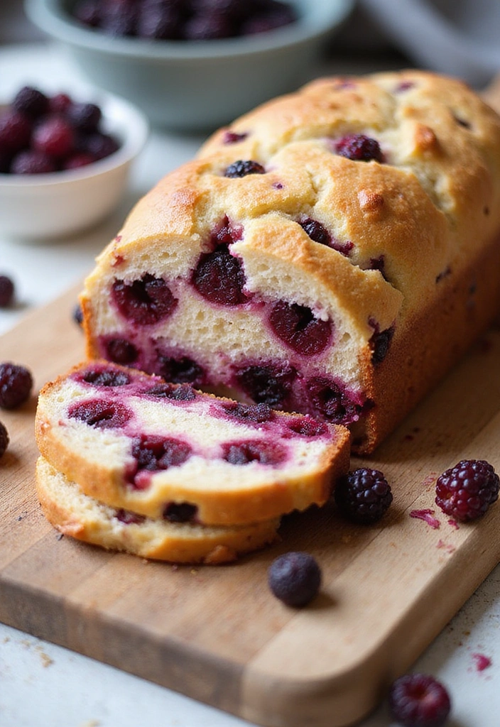 27 Soft & Fluffy Gluten-Free Bread Recipes - 27. Gluten-Free Mulberry Bread