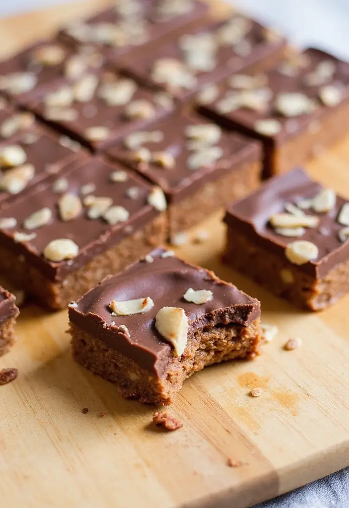 28 Classic Desserts Made 100% Gluten-Free - 14. Almond Joy Bars