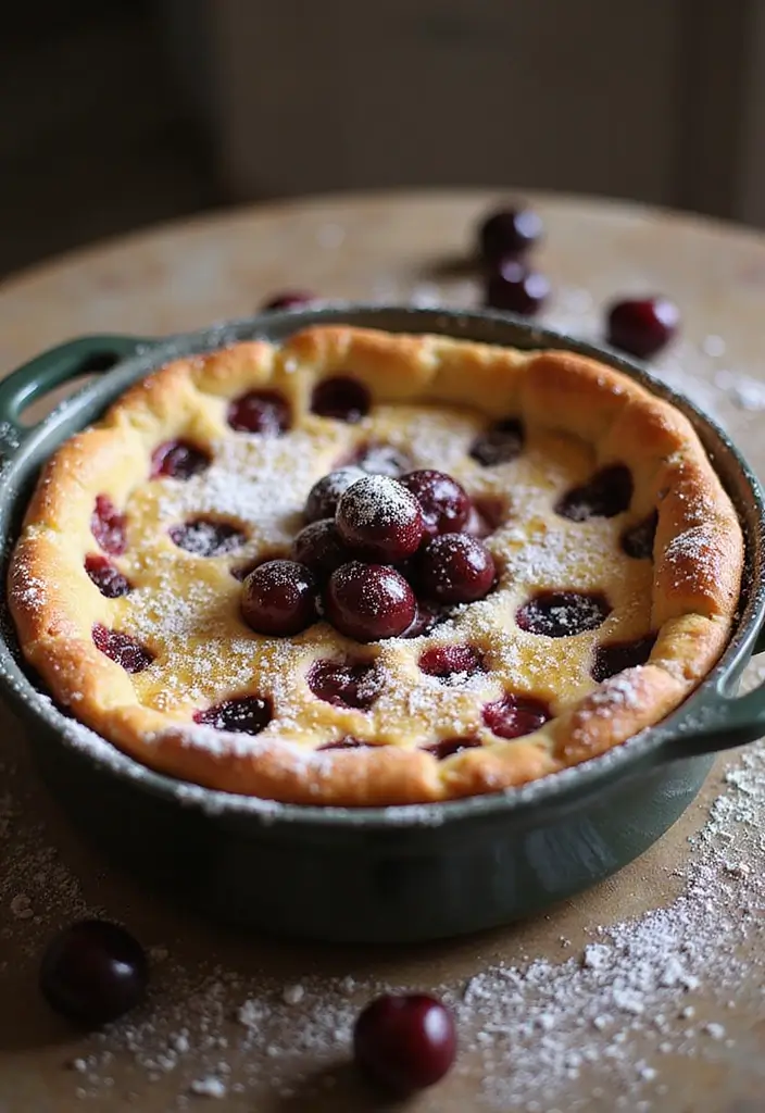 28 Classic Desserts Made 100% Gluten-Free - 15. Cherry Clafoutis