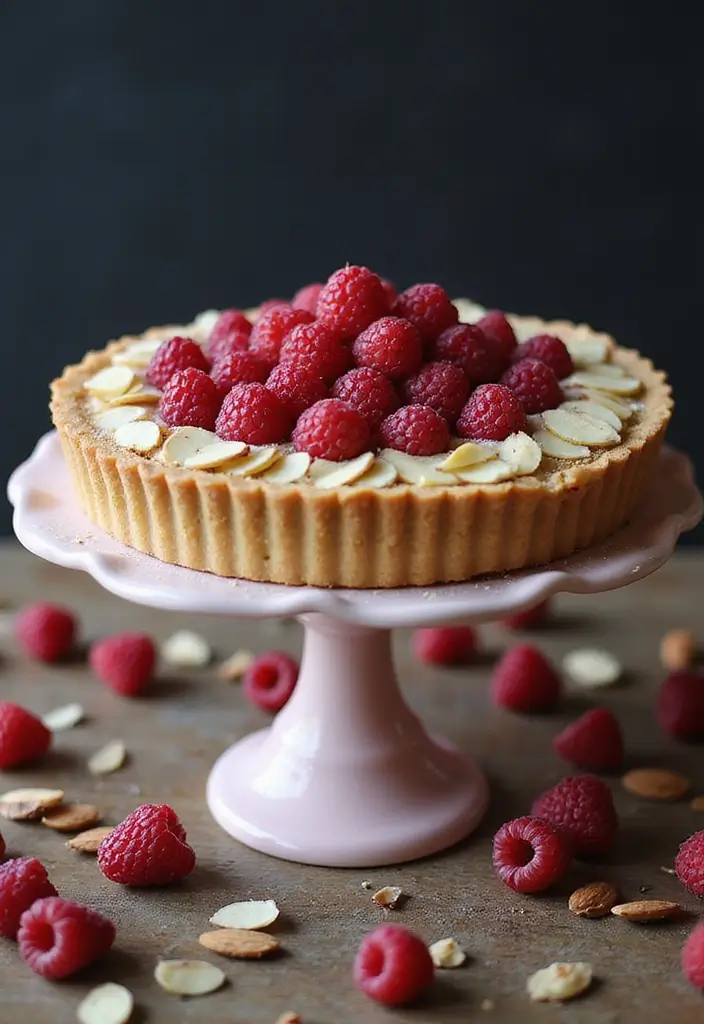 28 Classic Desserts Made 100% Gluten-Free - 5. Raspberry Almond Tart