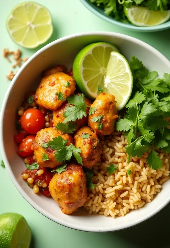 28 Easy Gluten-Free Dinner Ideas for Busy Nights - 14. Cilantro Lime Chicken Bowls
