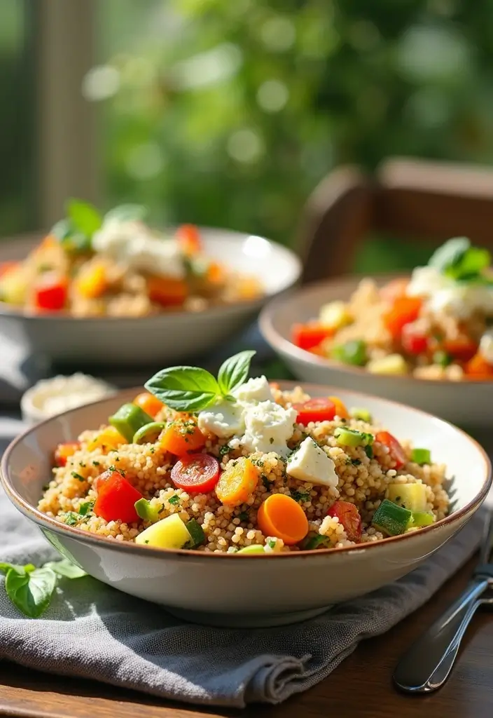28 Easy Gluten-Free Dinner Ideas for Busy Nights - 19. Mediterranean Quinoa Bowls