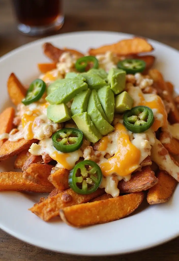 28 Easy Gluten-Free Dinner Ideas for Busy Nights - 25. Loaded Sweet Potato Fries