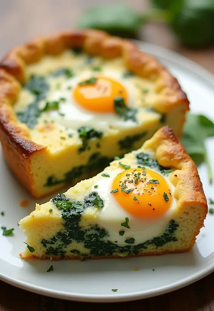 28 Easy Gluten-Free Dinner Ideas for Busy Nights - 27. Egg and Spinach Breakfast Bake