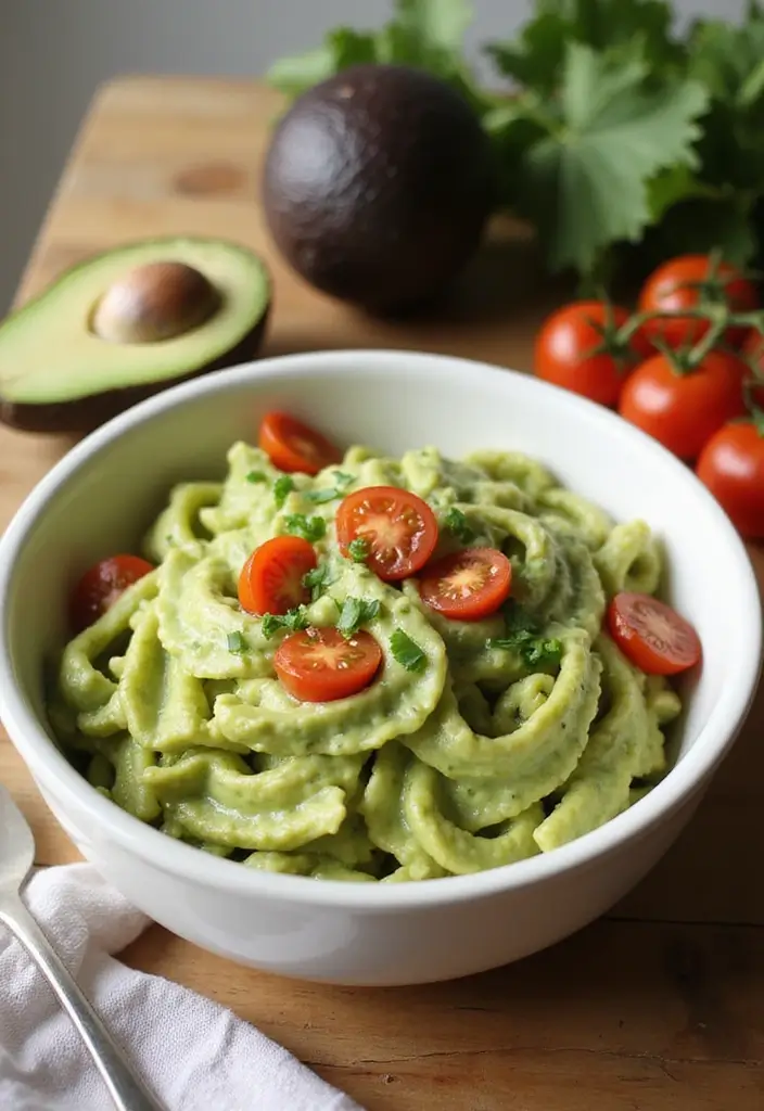 28 Easy Gluten-Free Dinner Ideas for Busy Nights - 28. Creamy Avocado Pasta