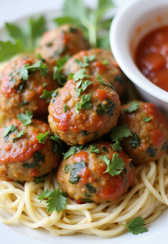 28 Easy Gluten-Free Dinner Ideas for Busy Nights - 6. Turkey and Spinach Meatballs