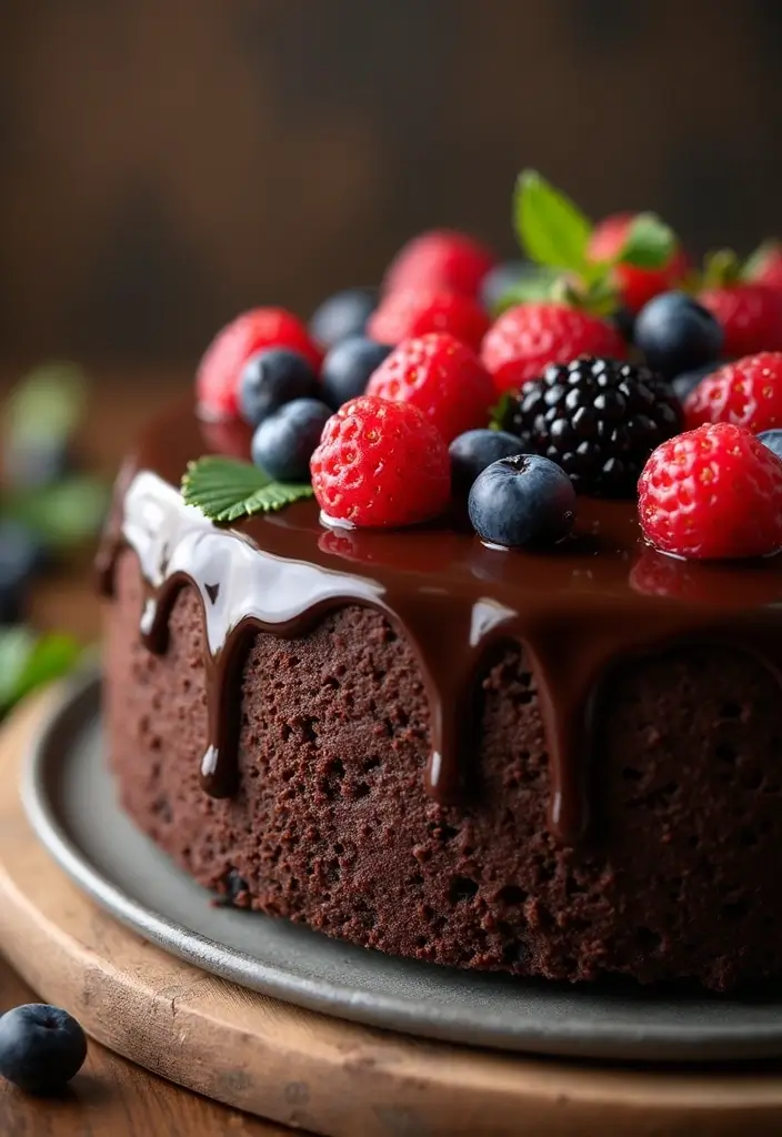 28 Gluten-Free Birthday Cakes That Steal the Show - 1. Decadent Chocolate Avocado Cake