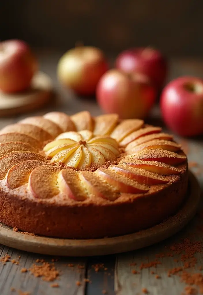 28 Gluten-Free Birthday Cakes That Steal the Show - 11. Spiced Apple Cake