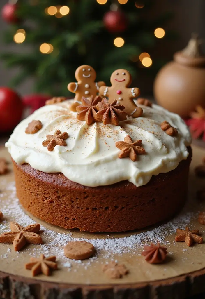 28 Gluten-Free Birthday Cakes That Steal the Show - 19. Gingerbread Cake