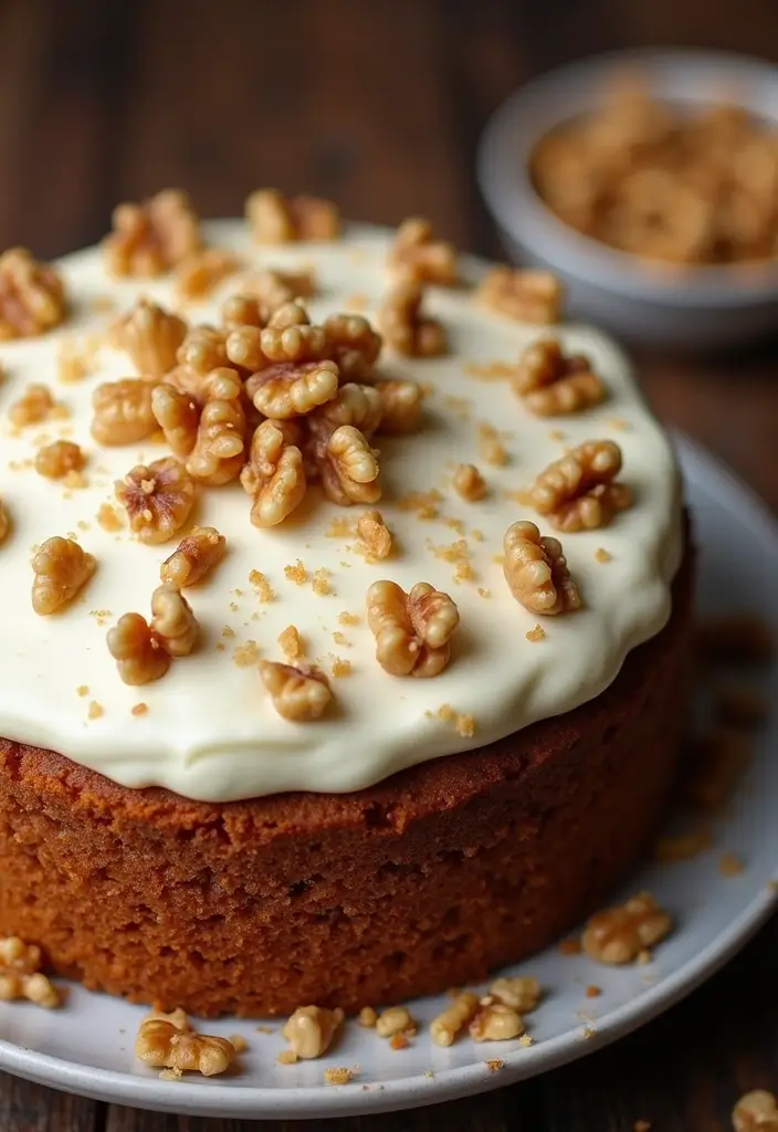 28 Gluten-Free Birthday Cakes That Steal the Show - 3. Rich Vegan Carrot Cake