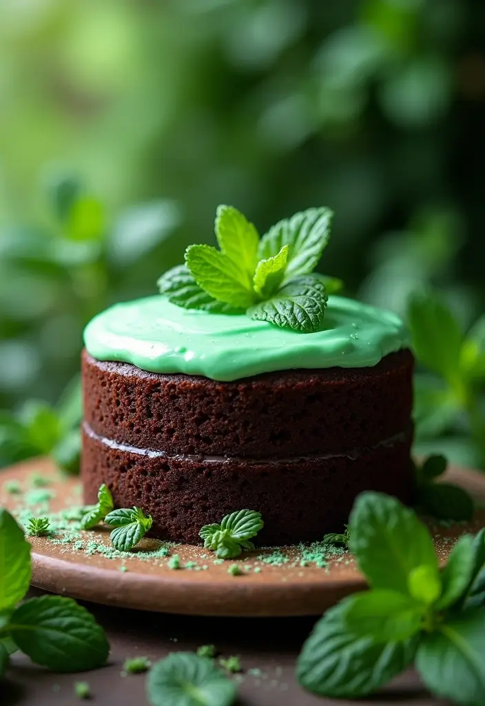 28 Gluten-Free Birthday Cakes That Steal the Show - 8. Chocolate Mint Cake