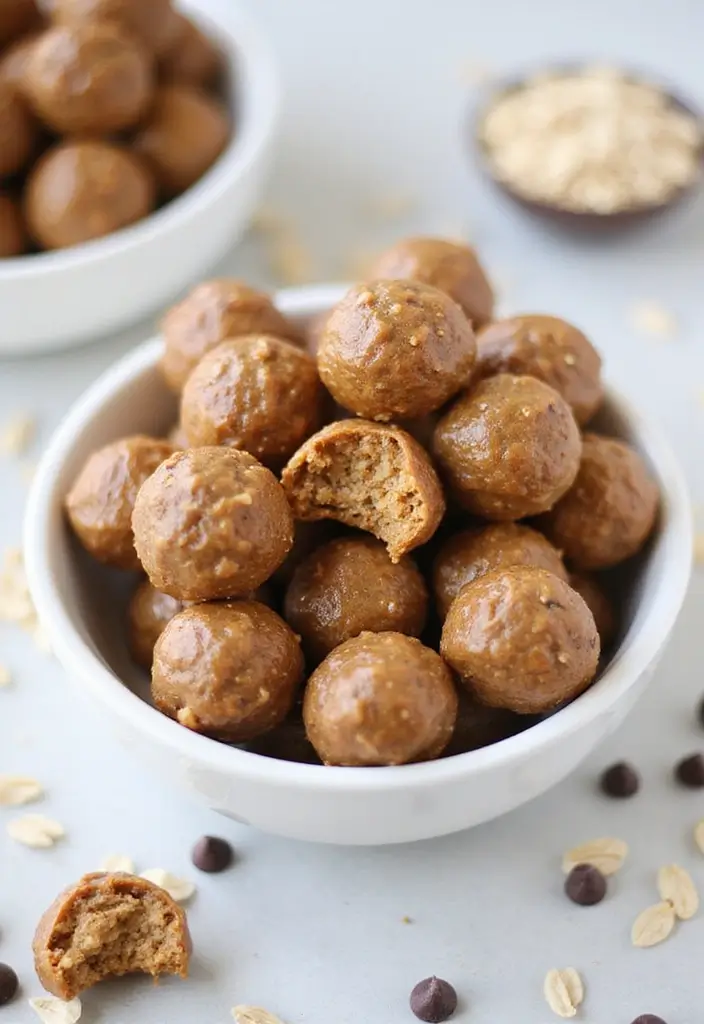 28 Gluten-Free Birthday Treats for All Ages - 12. Peanut Butter Energy Balls