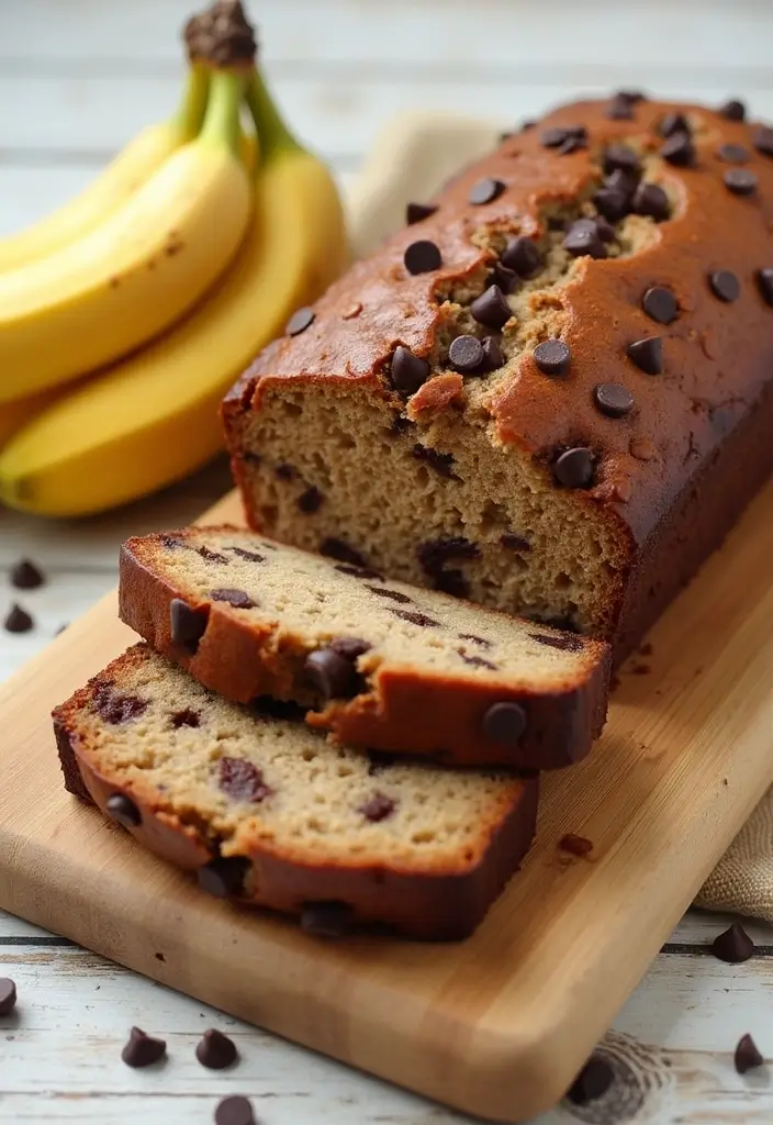 28 Gluten-Free Birthday Treats for All Ages - 18. Chocolate Chip Banana Bread