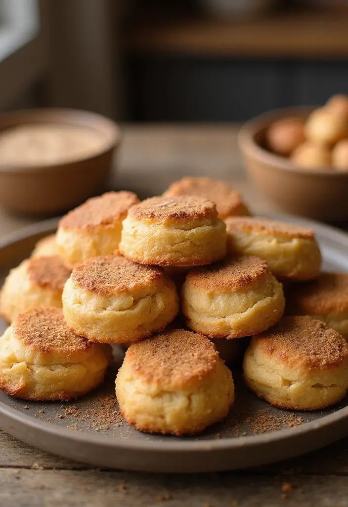 28 Gluten-Free Birthday Treats for All Ages - 24. Cinnamon Sugar Puff Pastry Bites