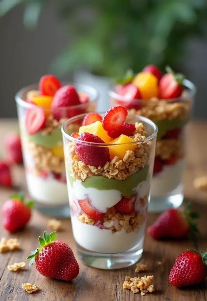 28 Gluten-Free Birthday Treats for All Ages - 25. Fruit and Yogurt Parfaits